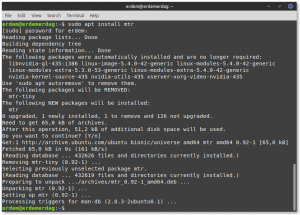 mtr install